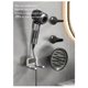 thumbnail image 5 of Hair Dryer Frame Bathroom Shelf the Wall Without Drilling Multifunctional Storage Shelves Organizer, 5 of 5