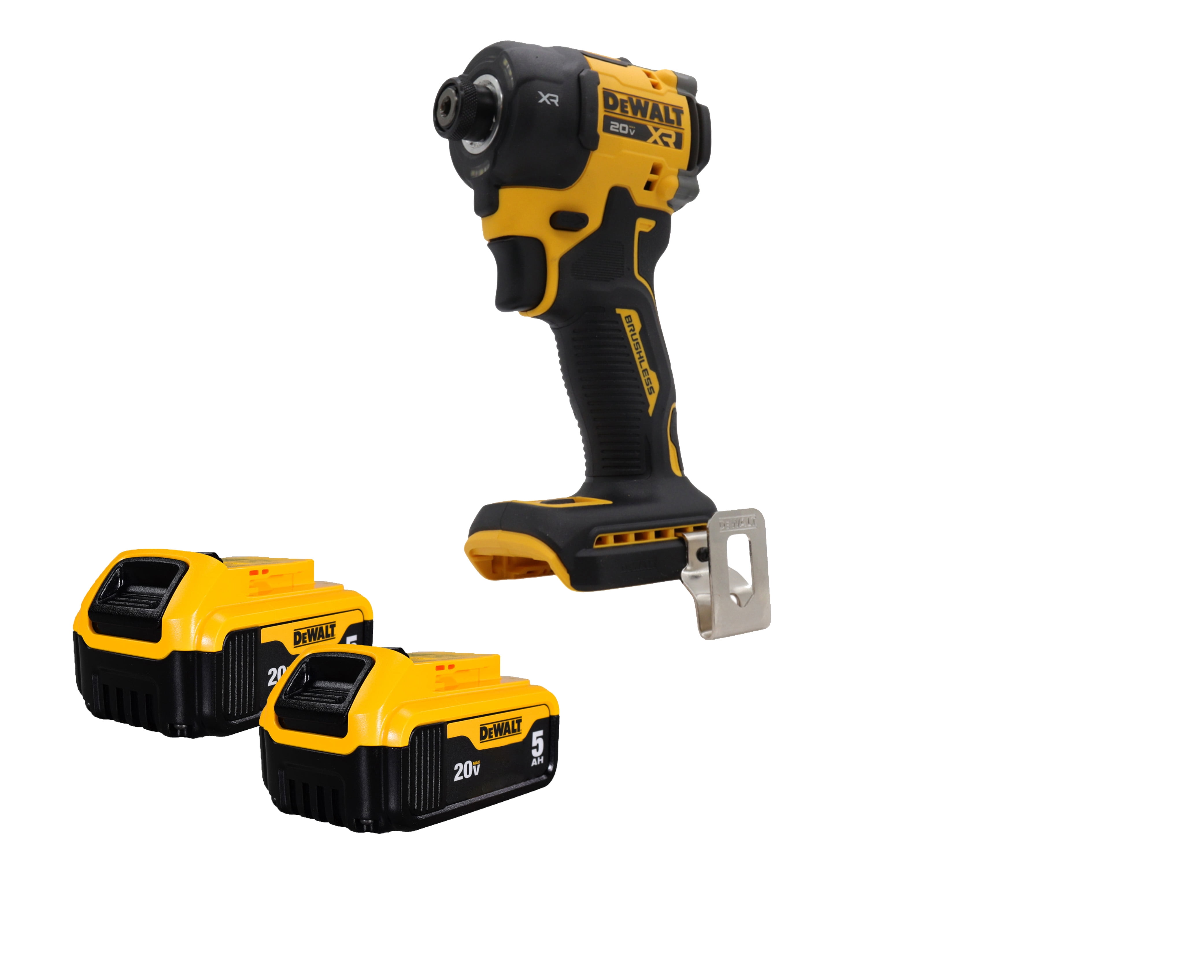 DeWalt DCF870B 20V Cordless Hydraulic Impact Driver with (2) 5Ah Batteries