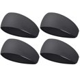 thumbnail image 1 of 4 Pcs Bandeau de Sport Extensible Absorbant l'Humidité Séchage Rapide pour Gym I0X1, 1 of 8