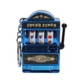thumbnail image 3 of lionlar Mini Slot Machine Keychain Creative Souvenirs Keyring for Men Children Women Blue, 3 of 9
