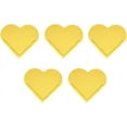 thumbnail image 3 of HUGFEGWE 5Pcs Handcrafted Faux Leather Corner Bookmark Waterproof Soft Mini Vintage Heart-Shaped Page Notebook Accessory CJB91-52801, 3 of 7