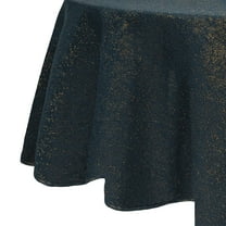 Thyme & Table 70" Round Tablecloth, Navy and Gold Celestial