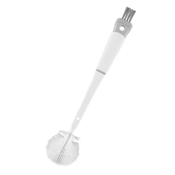 Multifunctional Household Detachable Long Handle Silicone Brush, 5-In-1 Cleaning Tool For Water Cups Blenders And Food Processors, Efficient Kitchen Helper