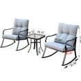 thumbnail image 6 of Outdoor Patio Rocker Chair And In Medium Grey - Construction With Enhance Your Space, 6 of 6