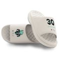 thumbnail image 2 of Unisex ISlide Breanna Stewart Cream New York Liberty Round 21 Motive Slide Sandals, 2 of 5
