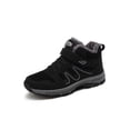 thumbnail image 6 of Gomelly Womens Mens Warm Casual Shoes Non-Slip Sneakers Plush Lined Walking Shoe Comfortable Winter Boot Outdoor Climbing Snow Boots Men's Black 7.5, 6 of 7