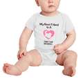 thumbnail image 2 of My Best Friend is A Tibetan Spaniel Dog Funny Baby Outfits 0-3 Months, 2 of 5