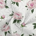 thumbnail image 6 of Davulos Quilt Set Queen Size,3 Pieces Flowers Reversible Quilt Bedding Set Vintage Microfiber Summer Bedspread Bed Coverlet for Women Man, 6 of 8