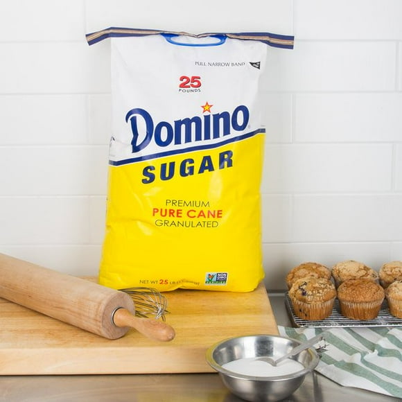 Domino Pure Cane Granulated Sugar - 25 lb.