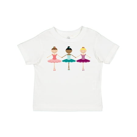 

Inktastic Little Ballerina Trio Gift Toddler Toddler Girl T-Shirt