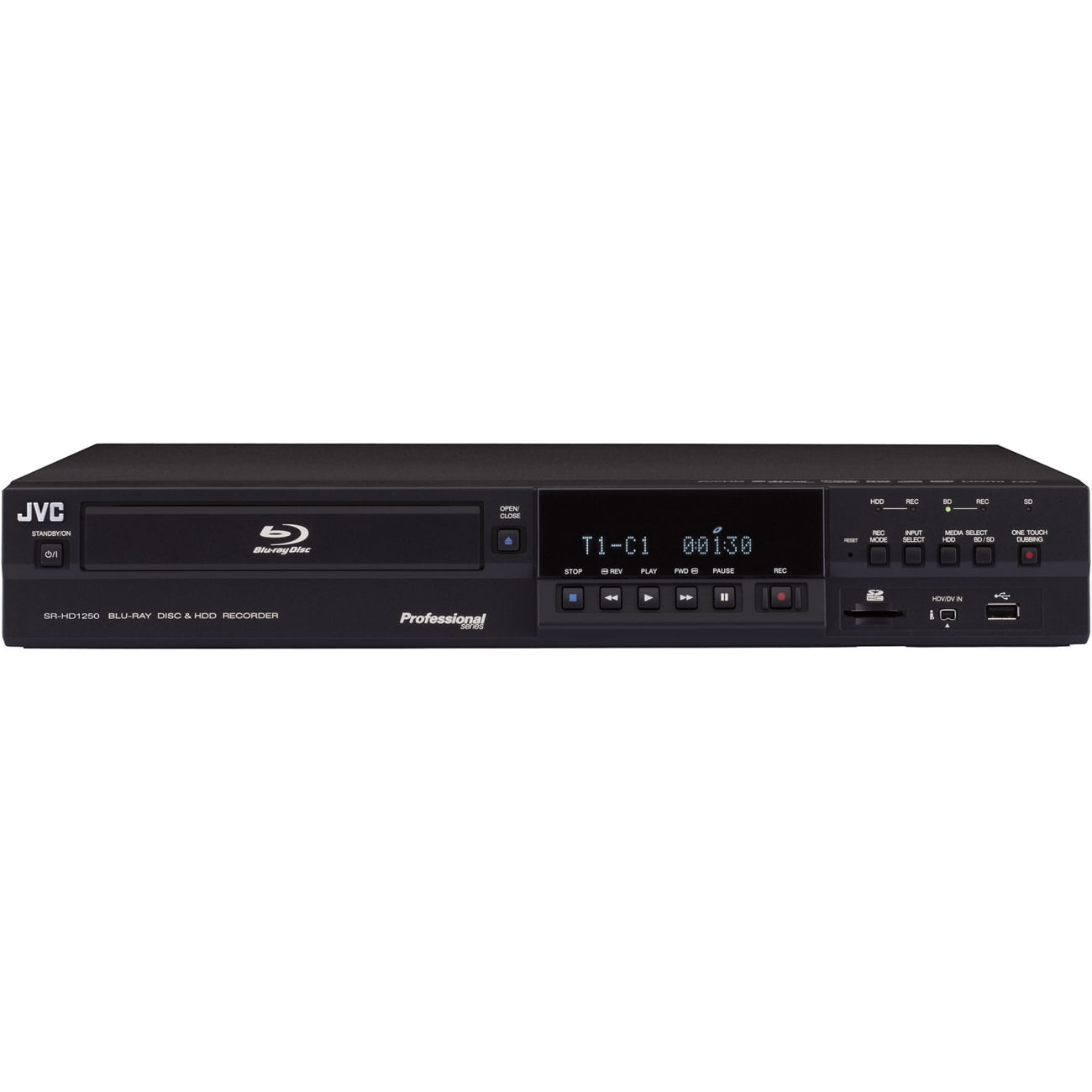 JVC SRHD1250US Blu Ray & DVD Recorder Combo Player
