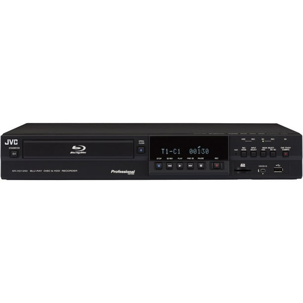 JVC SRHD1250US Blu Ray & DVD Recorder Combo Player