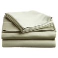 thumbnail image 2 of Clearance Pair of Pillowcases: 100% Egyptian Cotton Embroidered Pillowcase Set - Standard -Geneva Taupe, 2 of 7