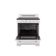thumbnail image 4 of Unique 30" Classic Retro Electric Range Marshmallow White, 4 of 11