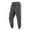 #Dark Gray, variant on DPTALR Men's Solid Color Drawstring Elastic Waist Straight Leg Pants, Black Big and Tall Men L