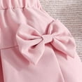 thumbnail image 4 of GiLiling Toddler Girl 2 Piece Summer Outfits Puff Short Sleeve Ribbed Knit Top and Mini Skirt Set Cute Kids Clothes (Purple, 6 Years), 4 of 8