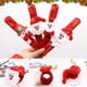 thumbnail image 4 of 4 Uds pulseras navideñas a presión Papá Noel muñeco de nieve pulseras de renos pulseras de bofetada regalo de fiesta de Navidad para niños y adultos, 4 of 7
