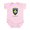 Petal Pink, variant on CafePress - Kosovo Coat Of Arms Infant Bodysuit - Baby Light Bodysuit, Size Newborn - 24 Months