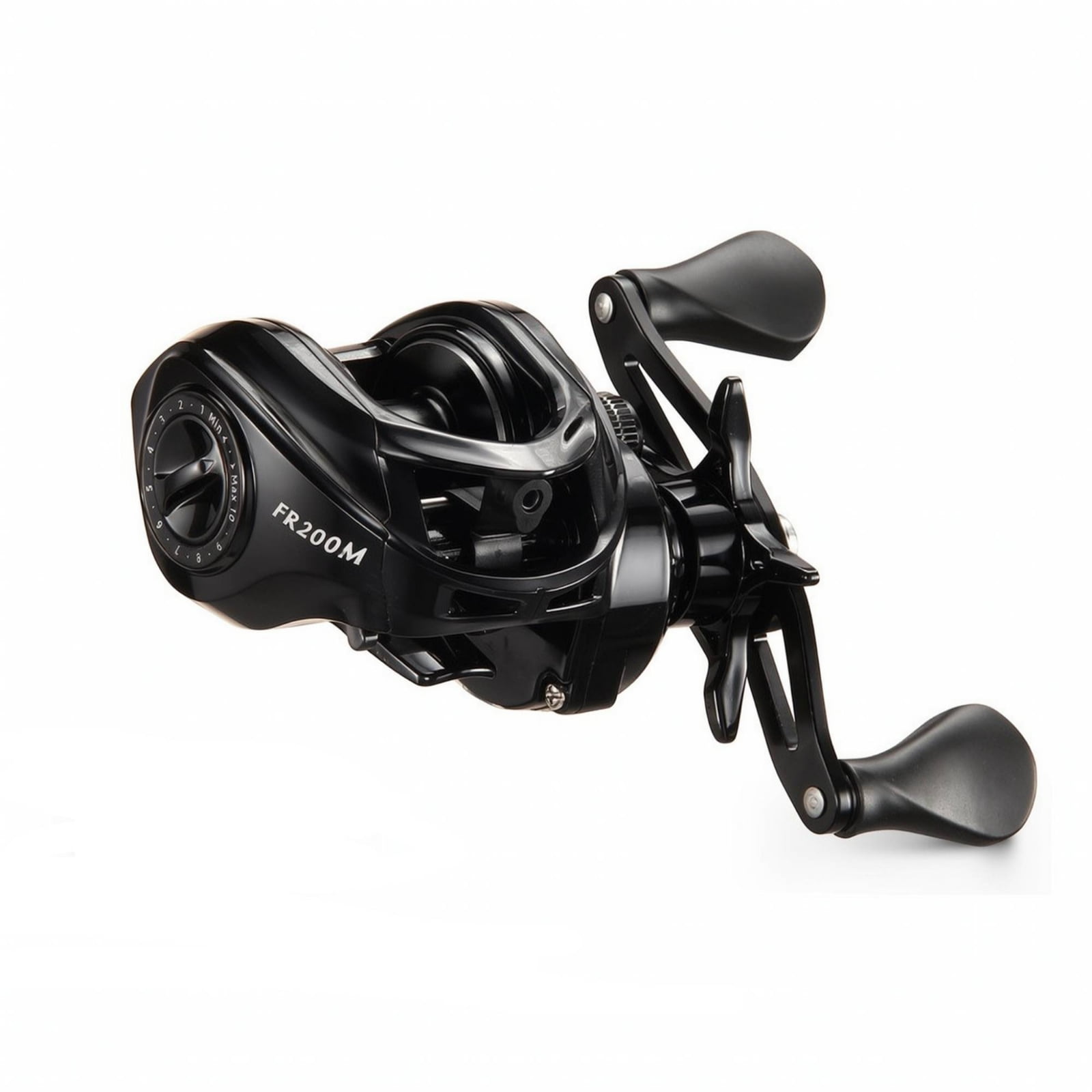 amagogo 2 Pack Gear Ratio Fishing Reel 7.2:1 High Speed Spool 0.23mm 250m Capacity for Lure Casting Bank Fishing