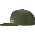 thumbnail image 3 of Autism Awareness Snapback Flatbrim Cap,Adjustable Jeans Caps Adjustable Denim Trucker Peaked Hats Mens/Womens, 3 of 4