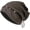 Coffee, variant on Women's Slouchy Beanie Hat Retro Stars Tassel Skull Cap Y2K Stylish Beanies Bonnet Stretch Hip-Hop Headwear
