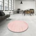 thumbnail image 4 of Ahgly Company Machine Washable Indoor Rectangle Contemporary Flamingo Pink Area Rugs, 7' x 9', 4 of 7