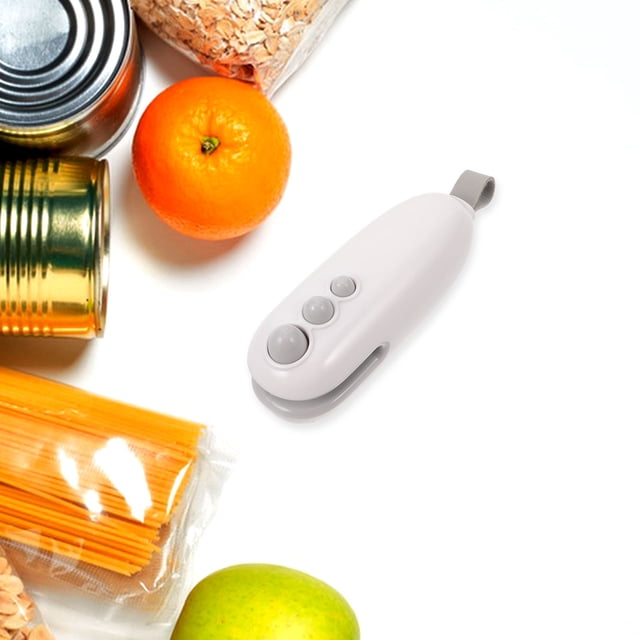 FELTECHELECTR Máquina Selladora De Bolsas Eléctrica Portátil Con Imán Para Sellar Snacks Y Conservar Frescura