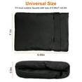 thumbnail image 3 of Moclever 4Pcs Outdoor Faucet Cover Winter Faucet Hose Bib Protector Spout Cover for Winter Freeze Protection, Black, 3 of 12