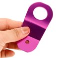 thumbnail image 5 of GETAJGHSD Mechanics 1Pcs Universal Radiator Mounting Bracket in Purple Aluminum 3.42X1.57X0.12in, 5 of 5
