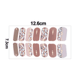 thumbnail image 5 of Bienvenido Pegatinas de uñas Envolturas completas Tiras de esmalte de uñas, Calcomanías autoadhesivas para decoración de uñas de gel para mujeres y niñas, 5 of 5