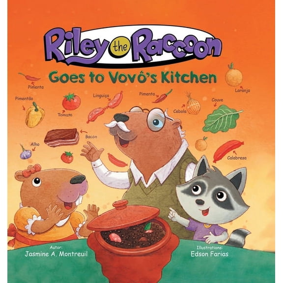 Riley the Raccoon Goes to Vovô's Kitchen, (Hardcover)