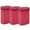 Red, variant on YRLLENSDAN Kitchen Trash Can 13 Gallon Size, Touchless Trash Can 13 Gallon, Motion Sensor Trash Can with Lid, Automatic Garbage Can 13 Gallon, Plastic Tall Trash Bin, Black
