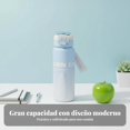 thumbnail image 2 of Abbraccia Botella térmica deportiva, doble bebida, para estudiantes, resistente a fugas, tonos degradados, 2025, 2 of 6