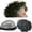 #1B40 60% Black + 40% White, variant on Toupee for Men Human Hairpieces Mens Wigs Hair Units 10mm Wave Real Human Replacement System for Man 0.08mm PU Skin 10" x 8" (#1 Jet Black)