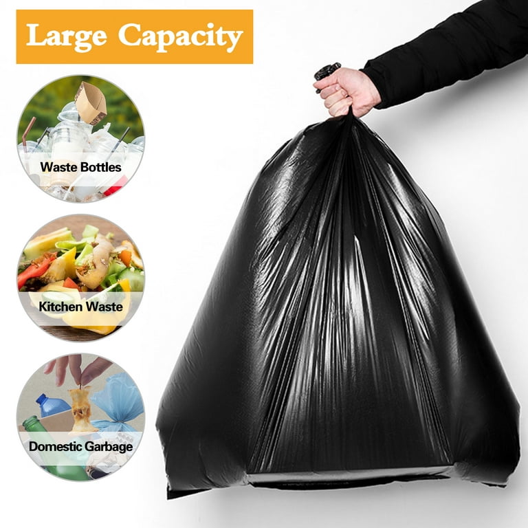 8 Gallon Trash Bags, 15+15 Count Garbage Bags 8 gallon, Compostable Medium Black  Trash Bags, Unscented Leak Proof Bags for Office, Home, Bedroom, Car,  Kitchen…… - Yahoo Shopping