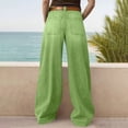 thumbnail image 5 of Jerdar Women's Casual Loose Wide-leg Straight-leg Cropped Jeans, 5 of 8