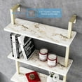 thumbnail image 5 of Piante 5-tier Bookcase , Melamine Gold, 5 of 12