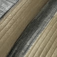 thumbnail image 5 of Home Essence Seth Complete Reversible Coverlet and Cotton Sheet Set, Cal King, Taupe, 5 of 5