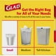 thumbnail image 2 of Bolsas de basura pequeñas Glad, 4 galones, blancas, 30 unidades, 2 of 7