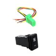 thumbnail image 1 of 2x Interruptor de Botón Pulsador de 12 Automóvil con de Ventilador para shamjiam Interruptor de botón pulsador de 4 polos para automóvil, 1 of 8
