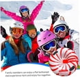 thumbnail image 3 of WJCA Large 33.5-Inch Inflatable Snow Tube for Adults, Heavy-Duty Sledding Design with Secure Handles, for Winter Hill Adventures, 3 of 7