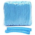 thumbnail image 2 of 50pcs Disposable PE Hair Hat Elastic Cap for Catering Food Kitchen Dining Living Room Shower, 2 of 2