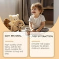 thumbnail image 4 of Interactive Plush Puppy Toy for Klds - Realistic Barking & Tail Wagging Electronic Pet, Soft & Safe Cuddly Companion for Toddlers, Durable Non-Shedding Fur, 4 of 9