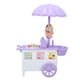 thumbnail image 2 of Carro de helados para casa de muñecas, Mini simulación en miniatura, decoración de camión de helados, tienda de supermercado, modelo de juguete de imitación, 2 of 5