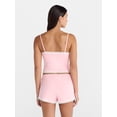 thumbnail image 3 of No Boundaries Sleep Lace Cami Top, Women's XXS-3X, 3 of 5