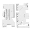 thumbnail image 1 of 2pcs Patchwork Ruler Mini Household Sewing Machine Template Clothing Measurement Drawing Stitch, 1 of 4
