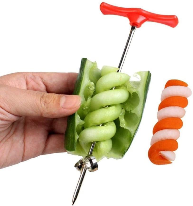 Manual Carrot Spiral Slicer Cucumber Cutter Fruit Vegetable Cutting Models