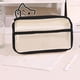 thumbnail image 4 of Estuche de lápices de alta capacidad Ozmmyan, estuche organizador resistente para lápices, suministros portátiles para diario con asa y presilla de fácil agarre, ahorros negros para la vuelta al cole., 4 of 7