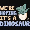 thumbnail image 2 of CafePress - We're Hoping It's A Dinosaur Maternity Dark T Shir - Maternity Dark T-Shirt, 2 of 3