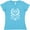 Aqua, variant on Born in 1956 Limited Edition Women's V-Neck T-Shirt